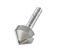 Trend Chamfer V Groove Router Cutter, 1/4 in Shank, 19.4 mm, TCT | Ideal For Chamfering And Decorative V Grooves In Wood, With 1/4 In Shank And TCT Tip, 11/3X1/4TC
