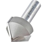 Trend Chamfer V Groove Router Cutter 32mm 15mm 1/2"