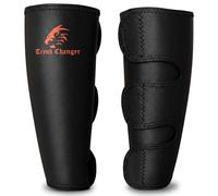 Trend Changer 5mm-7mm Weightlifting Shin Guards & Calf Support Brace - Adult Shin Guard with Neoprene Padding for Deadlifts, CrossFit, Rope Climbs, Box Jumps - Adjustable Compression Fit for Men