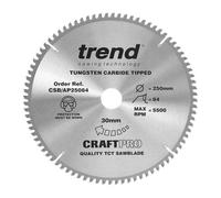 Trend Circular Saw Plastic / Alluminium / Alloys 160-305mm Dia. FULL RANGE