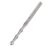 Trend CNC Bullnose Spiral Up-Cut Router Cutter, 4mm Shank, 4mm Cut Diameter & 32mm Cut Length, Solid Tungsten Carbide, CNC/302X4STC