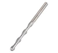 Trend CNC Bullnose Spiral Up-Cut Router Cutter, 6mm Shank, 6mm Cut Diameter & 52mm Cut Length, Solid Tungsten Carbide, CNC/307X6STC