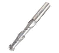Trend CNC Bullnose Spiral Up-Cut Router Cutter, 8mm Shank, 8mm Dia | Solid Tungsten Carbide Two Flute Up-Cut Cutter For CNC Routing, 8mm Cut Diameter And 42mm Cut Length, CNC/310X8STC