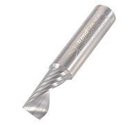 Trend CNC O Flute Spiral Up-Cut Router Cutter, 10mm Shank, 10mm Cut Diameter & 22mm Cut Length, Solid Tungsten Carbide, CNC/406X10STC