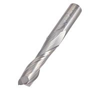 Trend CNC Spiral Up-Cut Two-Flute Router Cutter, 10mm Shank, 10mm Cut | Solid Carbide Up-Cut Spiral Cutter For Clean Chip Removal In CNC Routing, With 10mm Shank And 42mm Cut Length, CNC/016X10STC