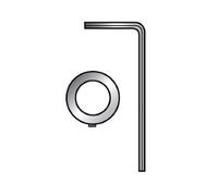 Trend Collar Pack for Router Cutter Ref. 46/902, Includes Collar, Grub Screw, and 1/16 Inch Hex Key, COLL/14A