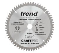 Trend Cordless Mitre Saw, Cross Cut Wood, 184-305mm Dia. - FULL RANGE