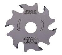 Trend CR/BJB100T CraftPro Biscuit blade 100mm diameter x 6T x 22mm thin body