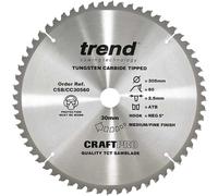 Trend Craft Anti Kickback Thin Kerf Circular Saw Blade 305mm 60T 30mm