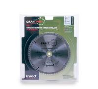 Trend Wood Cordless Circular Saw Blade, 184mm Diameter, 16mm Bore, 24 Teeth, 1.65mm Kerf, +18° Hook, TCT, Medium Finish, CSB/18424TA