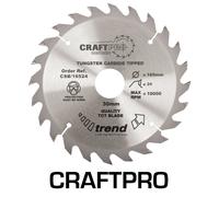 Trend CRAFTPRO Wood Cutting Saw Blade 184mm 30T 16mm