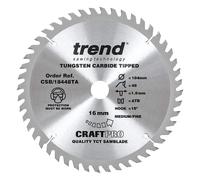 Trend Craft Saw Blade 184Mm X 48 Teeth X 16 Thin Pk 1 CSB/18448TA