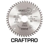 Trend CRAFTPRO Wood Cutting Saw Blade 190mm 40T 16mm