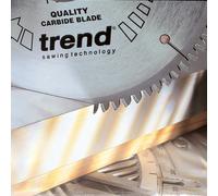 Trend Aluminium & Plastic Circular Saw Blade, 160mm Diameter, 20mm Bore, 52 Teeth, 2.2mm Kerf, -6° Hook, TCT, Extra-Fine Finish, CSB/AP16052