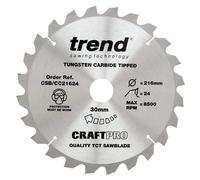 Trend CRAFTPRO Wood Cutting Mitre Saw Blade