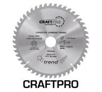 Trend Craft Saw Blade Crosscut 250mm 24T 30mm Thin 2.16 Kerf Dewalt Dcs778 Blade