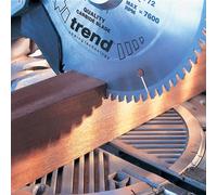 Trend CRAFTPRO Wood Cutting Mitre Saw Blade 250mm 42T 30mm
