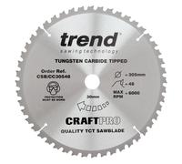 Trend CSB/CC30548 Crosscut Craft Saw Blade 305x30mm 48T