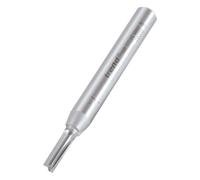 Trend Craftpro 1/4In Shank Two Flute Straight Router Cutter Bit 3.4Mm Dia X 11Mm Cut Depth Pk 1 C001FX1/4TC