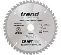 Trend CRAFTPRO Aluminium and Plastic Cutting Saw Blade