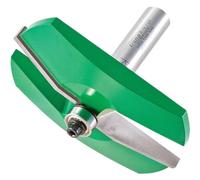 Trend CraftPro Bearing Guided Bevel Panel Raiser Router Cutter, 1/2 Inch Shank, 12.7mm Cut Diameter, Tungsten Carbide Tipped, C170X1/2TC