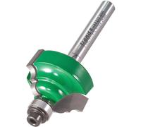 Trend CraftPro Self Guided Ogee Router Cutter Bit, 1/4 Inch Shank, 4mm Radius and 15.9mm Cut Length, Tungsten Carbide Tipped, C090X1/4TC, Silver