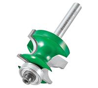 Trend CraftPro Bearing Guided Corner Bead Router Cutter, 1/4 Inch Shank | For Accurate Corner Bead Profiling With 31.9mm Cut Diameter, 22.5mm Cut Length And 7mm Radius, C215X1/4TC