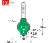 Trend CRAFTPRO Bearing Guided Hand Rail Router Cutter