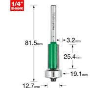 Trend CRAFTPRO Bearing Guided Overlap Trimmer Router Cutter