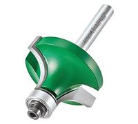 Trend Router Cutter C079X1/4TC – Bearing-Guided Round Over, 1/4" Shank, Carbide-Tipped