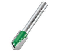 Trend CraftPro Cavetto Router Cutter Bit, 1/4 Inch Shank, 5mm Radius and 18mm Cut Diameter, Tungsten Carbide Tipped, C053AX1/4TC