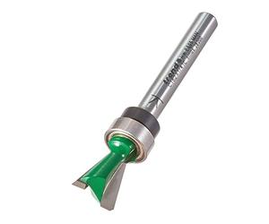 Trend CraftPro Dovetail Router Cutter, 1/4 Inch Shank, 12.7mm, TCT | Tungsten Carbide Tipped Dovetail Cutter With 104 Degree Spur And 12.7mm Cutting Diameter For Clean Precision Cuts, C162X1/4TC