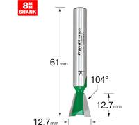 Trend CRAFTPRO Dovetail Router Cutter