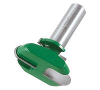 Trend CraftPro Drawer Pull Router Cutter Bit, 1/2 Inch Shank, 45mm Cut Diameter & 5mm Cut Radius, Tungsten Carbide Tipped, C282X1/2TC, Black