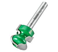 Trend CraftPro Drawer Pull Router Cutter Bit, 1/4 Inch Shank, 19mm Cut Diameter & 4mm Cut Radius, Tungsten Carbide Tipped, C305X1/4TC