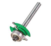 Trend CraftPro Guided Centre Leg Pile Router Cutter Bit, 1/4 Inch Shank, 31.9mm Cut Diameter & 2.5mm Cut Length, Tungsten Carbide Tipped, C225X1/4TC