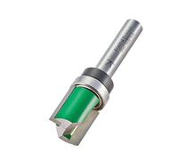 Trend Router Cutter Bearing Guided Template Profiler 16mm dia, 19mm cut, 8mm shank, Carbide-Tipped