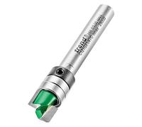Trend CraftPro Guided Profiler Router Cutter Bit, 1/4 Inch Shank, 9.5mm Cut Diameter & 6.35mm Cut Length, Tungsten Carbide Tipped, C121GX1/4TC