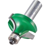 Trend CraftPro Guided Rounded Over Router Cutter Bit, 1/2 Inch Shank, 12.7mm Radius and 19.1mm Cut Length, Tungsten Carbide Tipped, C079X1/2TC