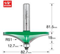 Trend CRAFTPRO Handrail Bearig Guided Router Cutter