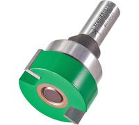 Trend CraftPro Two Flute Intumescent Recessing Router Cutter Bit, 1/2 Inch Shank, 40mm Cut Diameter & 15mm Cut Length, Tungsten Carbide Tipped, C221X1/2TC