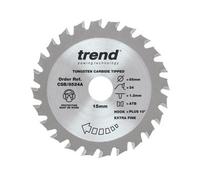 Trend Craftpro Mini Saw Blade 85mm - 24T Precision Cutting Tool