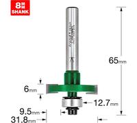 Trend CRAFTPRO One Piece Slotting Router Cutter
