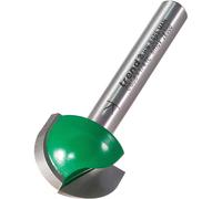 Trend CraftPro Cavetto Router Cutter Bit, 1/4 Inch Shank, 9.5mm Radius and 19.1mm Cut Diameter, Tungsten Carbide Tipped, C056X1/4TC