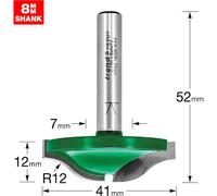 Trend CRAFTPRO Raised Panel Ogee Router Cutter