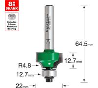 Trend CRAFTPRO Round Over and Ovolo Router Cutter