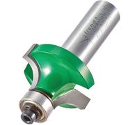 Trend CraftPro Roundover and Ovolo Router Cutter, 1/2 Inch Shank with 9.5mm Radius and 15.9mm Cut Diameter, Bearing Guided, TCT, C078X1/2TC