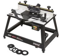 Trend CraftPro Router Table 240V Aluminium Large Laminated MDF Table