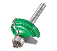 Trend CraftPro Self Guided Ogee Router Cutter, 1/4 Inch Shank, 4mm Radius, 35mm Cut Diameter & 13.5mm Cut Length, Tungsten Carbide Tipped, C096X1/4TC