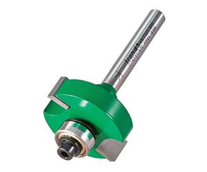 Trend CraftPro Slotting Router Cutter 1/4 In Shank, Tungsten Carbide Tipped | Accurate Slotting With 12.7 mm Cutting Depth, 9.5 mm Groove Depth And Durable Tungsten Carbide Tipped Edges, C147X1/4TC